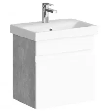 Тумба под раковину Aqwella Smart 50 SRT0105BS подвесная Бетон светлый