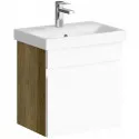 Тумба под раковину Aqwella Smart 50 SRT0105DB подвесная Дуб балтийский
