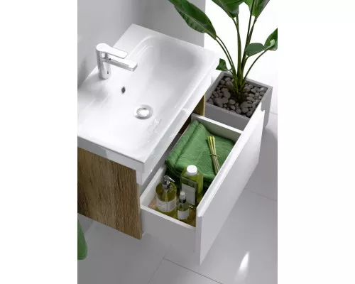 Купить Тумба под раковину Aqwella Smart 60 SRT0106DB подвесная Дуб балтийский в магазине сантехники Santeh-Crystal.ru