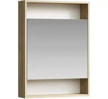 Зеркальный шкаф Aqwella Сити 60 SIT0406DB Дуб балтийский