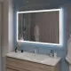 Приобрести Зеркало BelBagno 120 SPC-GRT-1200-800-LED-TCH-SND с подсветкой с голосовым управлением и подогревом в магазине сантехники Santeh-Crystal.ru