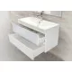 Заказать Тумба под раковину BelBagno ACQUA-900-2C-SO-BL подвесная Bianco Lucido в магазине сантехники Santeh-Crystal.ru