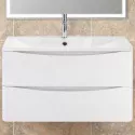 Тумба под раковину BelBagno ACQUA-1000-2C-SO-BL подвесная Bianco Lucido
