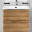 Тумба под раковину BelBagno ACQUA-600-2C-SO-RR подвесная Rovere Rustico