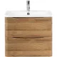Купить Тумба под раковину BelBagno 70 ACQUA-700-2C-SO-RR подвесная Rovere Rustico в магазине сантехники Santeh-Crystal.ru