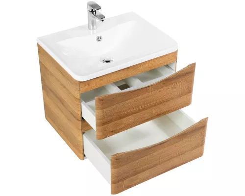 Купить Тумба под раковину BelBagno 70 ACQUA-700-2C-SO-RR подвесная Rovere Rustico в магазине сантехники Santeh-Crystal.ru