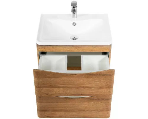 Купить Тумба под раковину BelBagno 70 ACQUA-700-2C-SO-RR подвесная Rovere Rustico в магазине сантехники Santeh-Crystal.ru