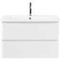 Тумба под раковину BelBagno 105 ALBANO-CER-1050-2C-SO-BL подвесная Bianco Lucido