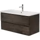 Заказать Тумба под раковину BelBagno 105 ALBANO-CER-1050-2C-SO-RNG подвесная Robere Nature Grigio в магазине сантехники Santeh-Crystal.ru