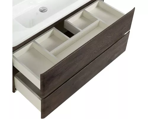 Заказать Тумба под раковину BelBagno 105 ALBANO-CER-1050-2C-SO-RNG подвесная Robere Nature Grigio в магазине сантехники Santeh-Crystal.ru