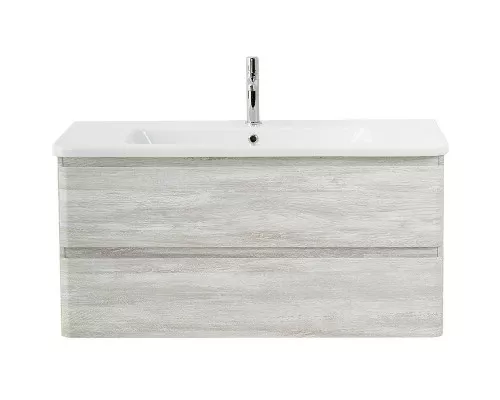 Приобрести Тумба под раковину BelBagno 105 ALBANO-CER-1050-2C-SO-RVB подвесная Rovere Vintage Bianco в магазине сантехники Santeh-Crystal.ru