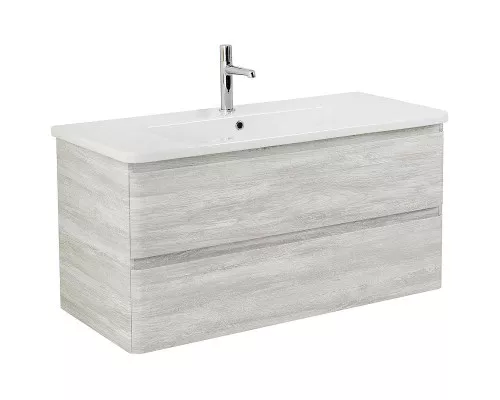 Приобрести Тумба под раковину BelBagno 105 ALBANO-CER-1050-2C-SO-RVB подвесная Rovere Vintage Bianco в магазине сантехники Santeh-Crystal.ru
