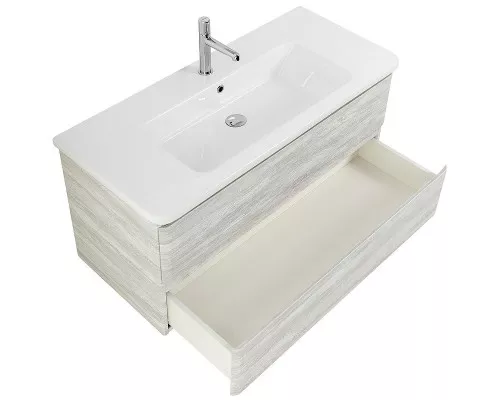 Приобрести Тумба под раковину BelBagno 105 ALBANO-CER-1050-2C-SO-RVB подвесная Rovere Vintage Bianco в магазине сантехники Santeh-Crystal.ru
