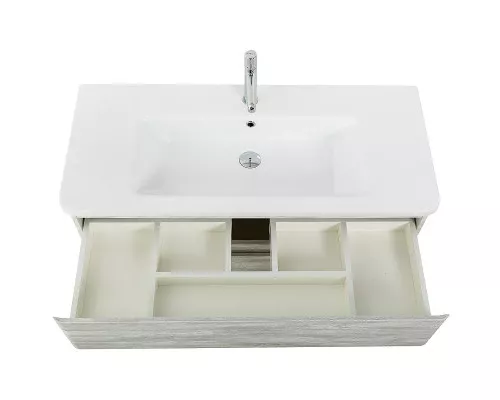 Приобрести Тумба под раковину BelBagno 105 ALBANO-CER-1050-2C-SO-RVB подвесная Rovere Vintage Bianco в магазине сантехники Santeh-Crystal.ru