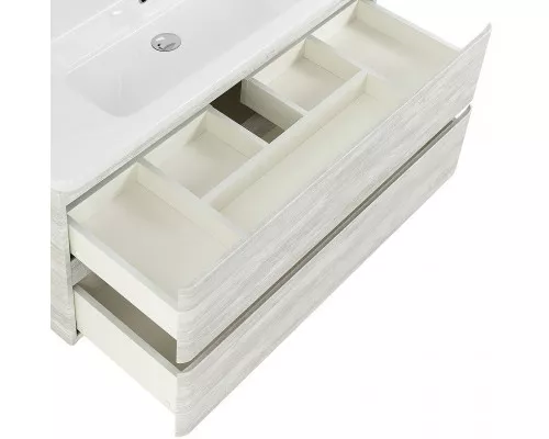 Приобрести Тумба под раковину BelBagno 105 ALBANO-CER-1050-2C-SO-RVB подвесная Rovere Vintage Bianco в магазине сантехники Santeh-Crystal.ru