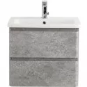 Тумба под раковину BelBagno 60 ALBANO-CER-600-2C-SO-CVG подвесная Cemento Verona Grigio