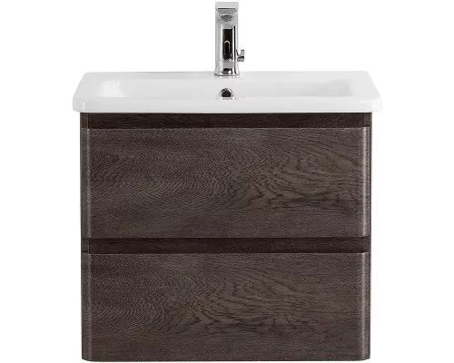 Купить Тумба под раковину BelBagno 60 ALBANO-CER-600-2C-SO-RNG подвесная Robere Nature Grigio в магазине сантехники Santeh-Crystal.ru