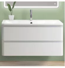 Тумба под раковину BelBagno ALBANO-800-2C-SO-BL подвесная Bianco Lucido