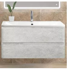 Тумба под раковину BelBagno ALBANO-800-2C-SO-CVG подвесная Cemento Verona Grigio