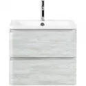 Тумба под раковину BelBagno 70 ALBANO-700-2C-SO-RVB подвесная Rovere Vintage Bianco