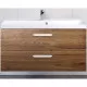 Заказать Тумба под раковину BelBagno Aurora 90 AURORA-900-2C-SO-RT подвесная Rovere Tabacco в магазине сантехники Santeh-Crystal.ru