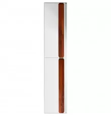 Шкаф пенал BelBagno Aurora 33 L AURORA-1600-2A-SC-BL-P-L подвесной Bianco Lucido без ручек