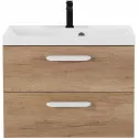 Тумба под раковину BelBagno Aurora 80 AURORA-800-2C-SO-RNN подвесная Rovere Nebrasca Nature