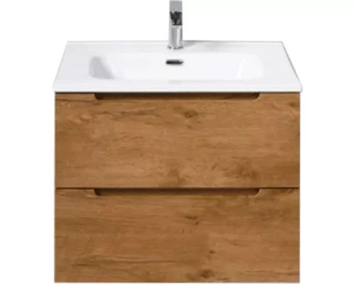 Купить Тумба под раковину BelBagno ETNA 39-600/390-2C-SO-RN-P подвесная Rovere Nature в магазине сантехники Santeh-Crystal.ru