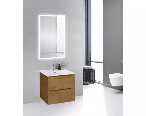 Купить Тумба под раковину BelBagno ETNA 39-600/390-2C-SO-RN-P подвесная Rovere Nature в магазине сантехники Santeh-Crystal.ru