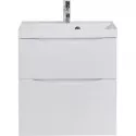 Тумба под раковину BelBagno Marino 60 MARINO-H60-600-2C-SO-BL-P подвесная Bianco Lucido