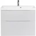 Тумба под раковину BelBagno Marino 70 MARINO-H60-700-2C-SO-BL-P подвесная Bianco Lucido