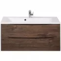Тумба под раковину BelBagno Marino 100 MARINO-1000-2C-SO-RW-P подвесная Rovere Moro