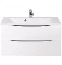 Тумба под раковину BelBagno Marino 80 MARINO-800-2C-SO-BL-P подвесная Bianco Lucido