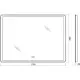 Приобрести Зеркало BelBagno Marino 110 SPC-MAR-1100-800-LED-TCH-WARM с подсветкой с подогревом с сенсорным выключателем в магазине сантехники Santeh-Crystal.ru
