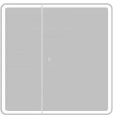 Зеркальный шкаф BelBagno Marino 80 SPC-MAR-800/800-2A-LED-TCH с подсветкой Белый