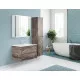 Приобрести Зеркальный шкаф BelBagno Marino 80 SPC-MAR-800/800-2A-LED-TCH с подсветкой Белый в магазине сантехники Santeh-Crystal.ru
