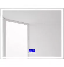 Зеркало BelBagno SPC-GRT-1000-800-LED-TCH-RAD с подсветкой с сенсорным выключателем с bluetooth с термометром с радио