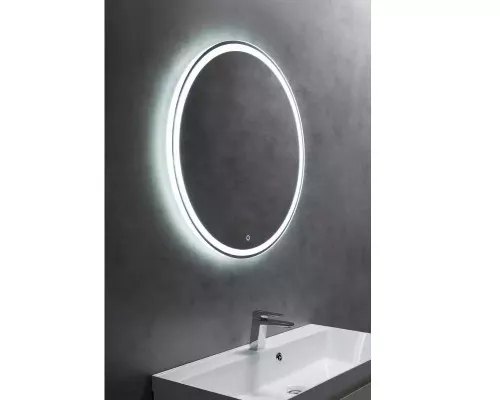 Заказать Зеркало BelBagno SPC-RNG 80 с сенсорным выключателем с подсветкой в магазине сантехники Santeh-Crystal.ru