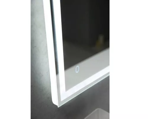 Купить Зеркало BelBagno SPC-GRT 80 с кнопочным выключателем с подсветкой в магазине сантехники Santeh-Crystal.ru