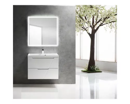 Купить Зеркало BelBagno SPC-GRT 80 с кнопочным выключателем с подсветкой в магазине сантехники Santeh-Crystal.ru