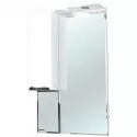 Зеркало со шкафом Bellezza Альфа 65 L 4618810002013 с подсветкой Белое