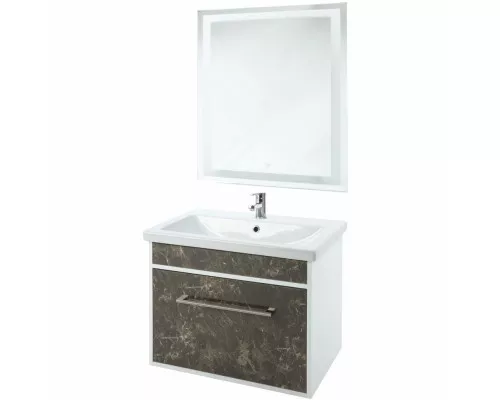 Купить Зеркало Bellezza Фабио 70 4610611040003 с подсветкой с сенсорным выключателем в магазине сантехники Santeh-Crystal.ru