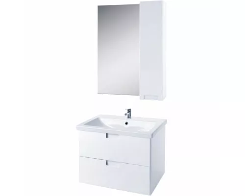 Заказать Зеркало со шкафом Bellezza Пегас 60 R 4610409001018 Белое в магазине сантехники Santeh-Crystal.ru