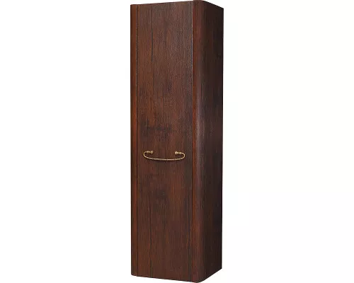 Купить Шкаф пенал Bellezza Рикарда 40 L 4629605182445 подвесной Каштан в магазине сантехники Santeh-Crystal.ru