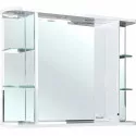 Зеркало Bellezza Рио 90 4613615060015 с подсветкой Белое Зеркало Bellezza Рио 90 4613615060015 с подсветкой Белое