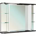 Зеркало Bellezza Рио 90 4613615060268 с подсветкой Черное Белое Зеркало Bellezza Рио 90 4613615060268 с подсветкой Черное Белое