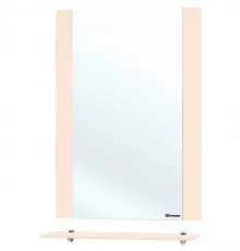 Зеркало Bellezza Рокко 60 4613709030078 с полкой Бежевое