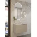 Тумба под раковину Boheme Armadi Art Vallessi 80 837-080-C mat подвесная цвет Кашемир матовый
