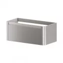 Тумба под раковину Boheme Armadi Art Voi 100 782-100-SF-SG подвесная Stone Finish цвет Серый камень