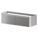 Тумба под раковину Boheme Armadi Art Voi 140 782-140-SF-L подвесная Stone Finish цвет Luna